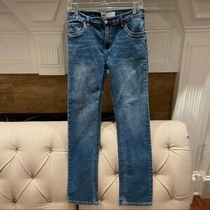 Levis 511 Medium Wash 511 Straight Teens Denim Blue Jeans 18 Regular Size 29x29